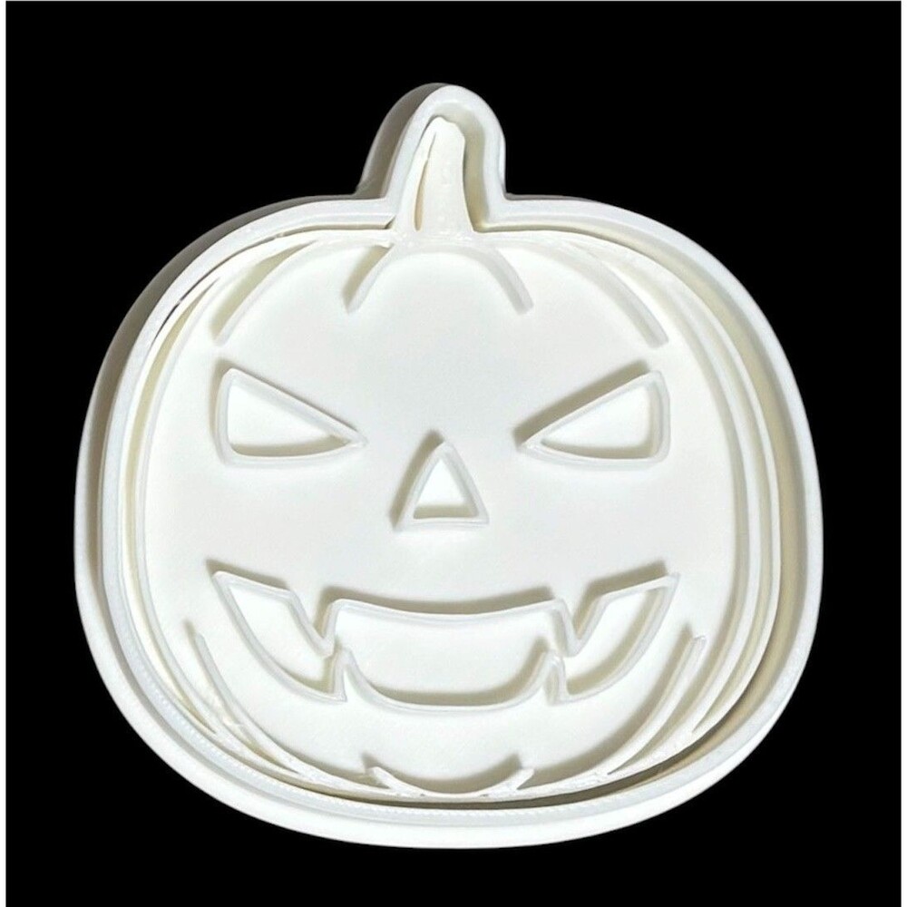 3D Printed Cookie Cutter - 3.5" Pumpkin - #1056